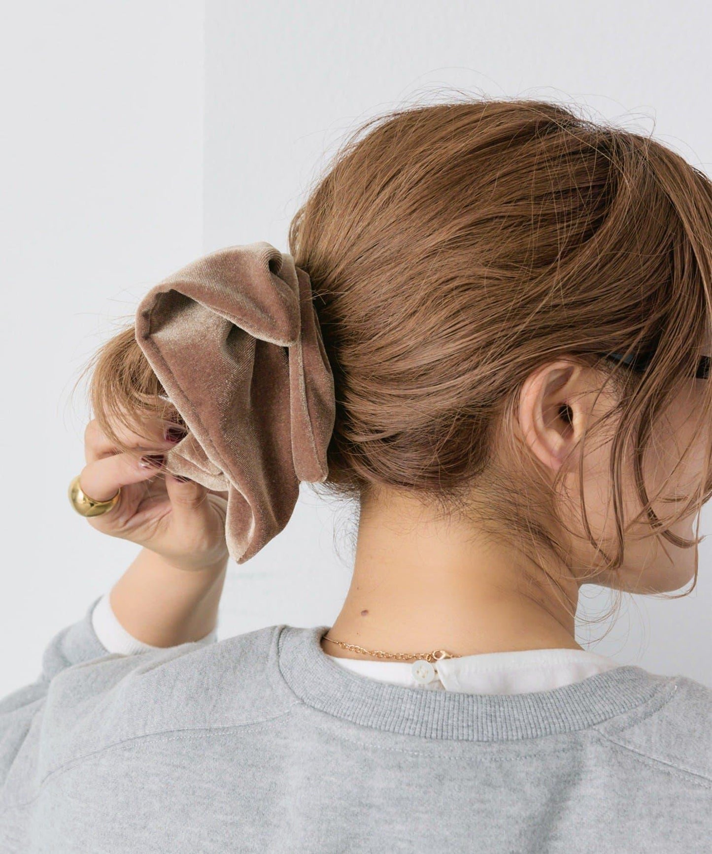 【@noricorico102企畫】方形天鵝絨髮圈