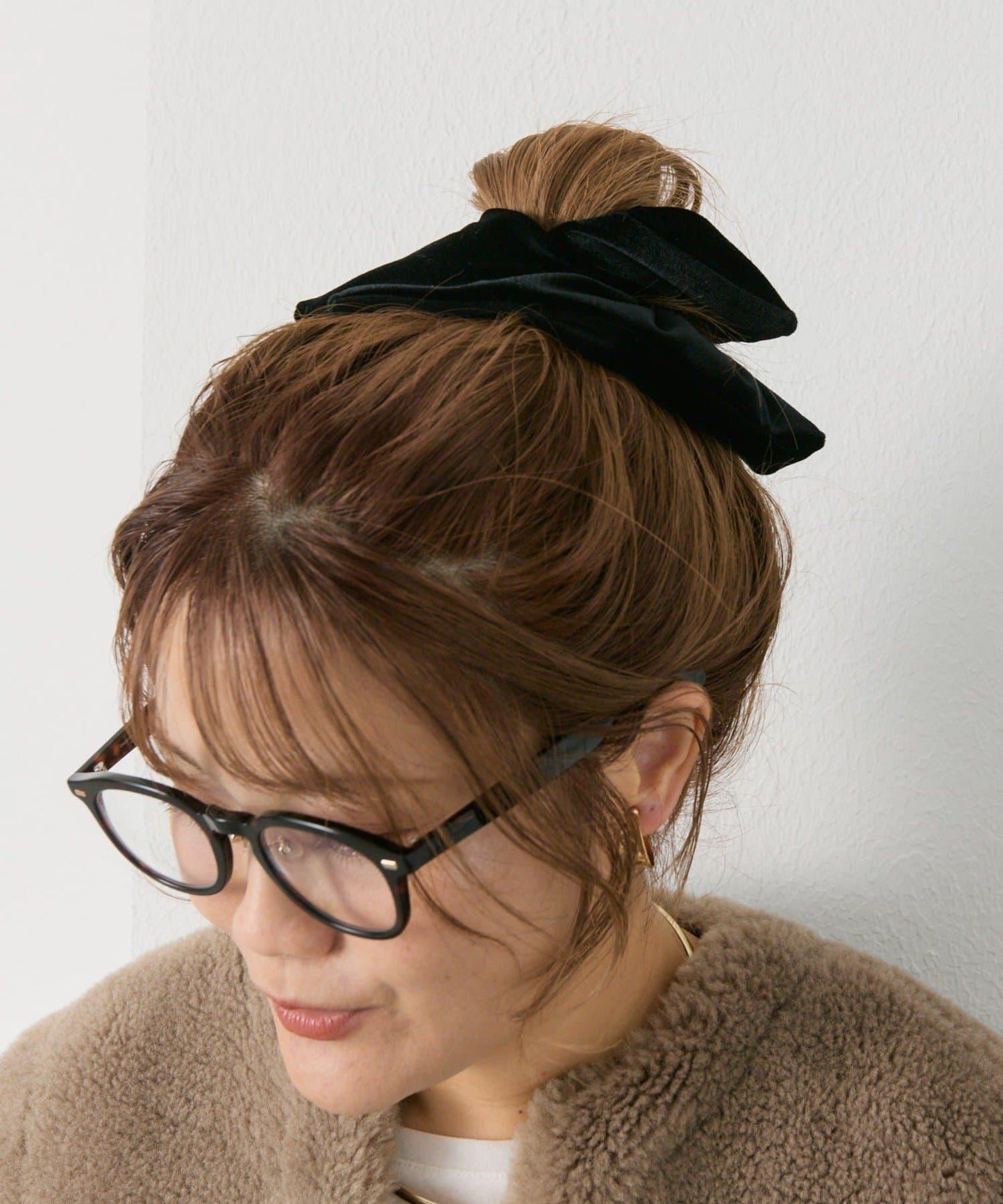 【@noricorico102企畫】方形天鵝絨髮圈