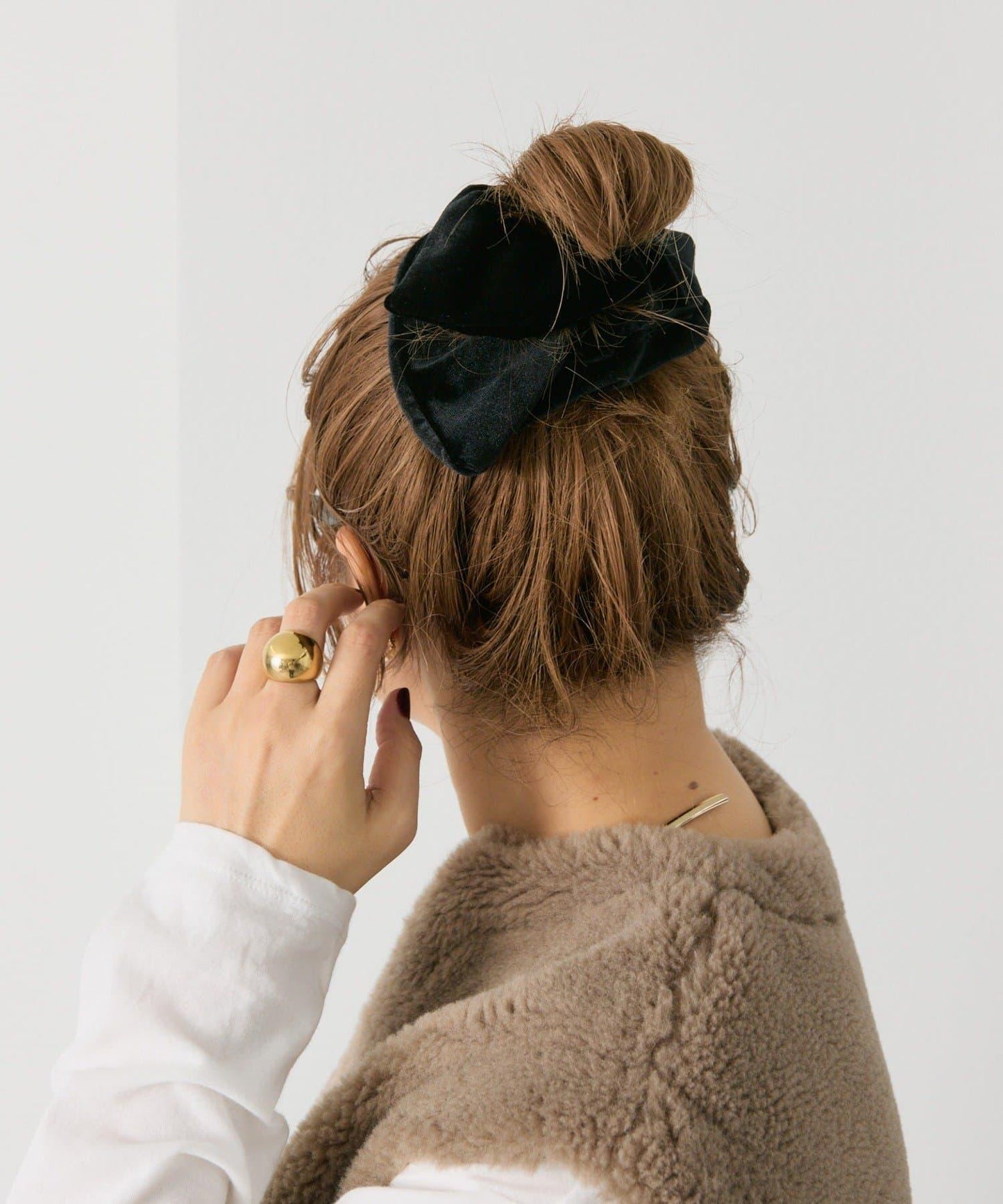 【@noricorico102企畫】方形天鵝絨髮圈