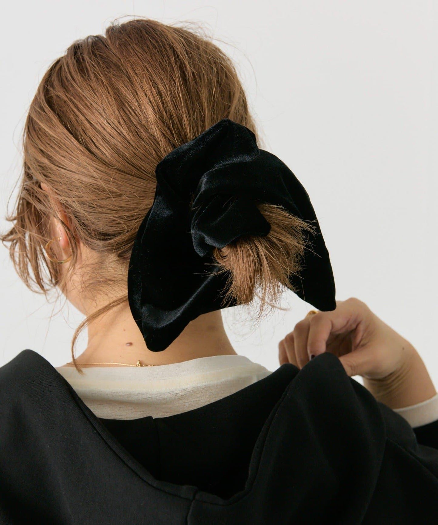 【@noricorico102企畫】方形天鵝絨髮圈