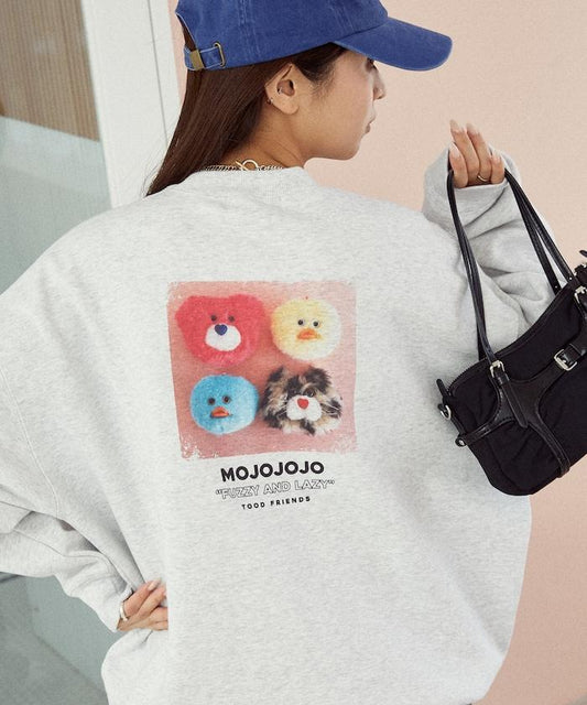 mojojojo 背部印花藝術衛衣