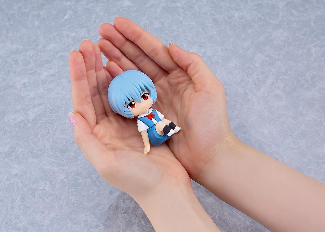 新世紀福音戰士新劇場版 ねんどろいどplus 綾波麗 橡膠掛件