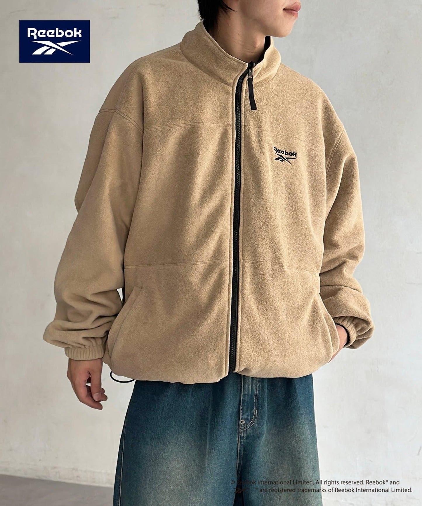 【Reebok】可雙面穿夾克