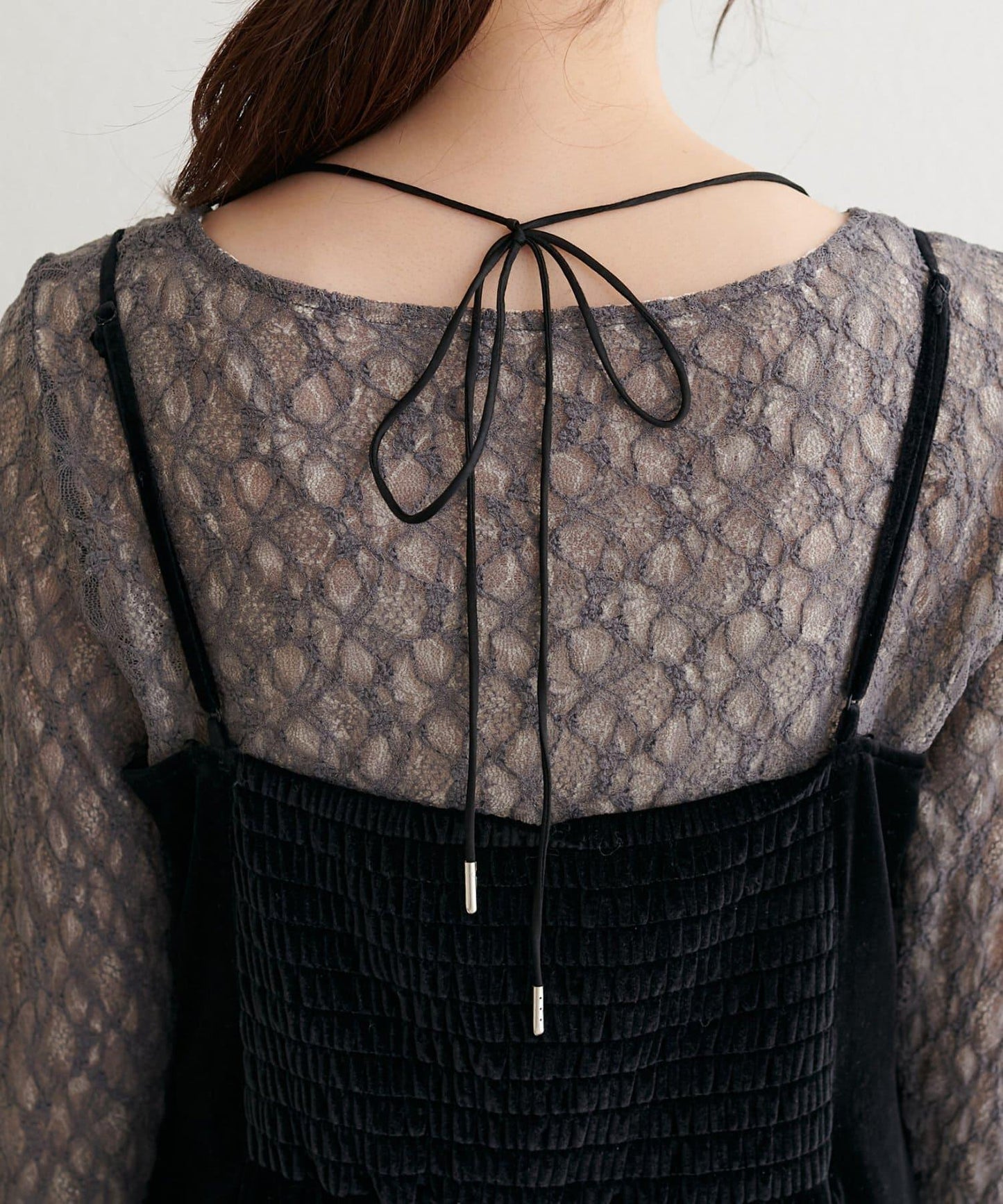 〈mizu〉多功能蝴蝶結美人魚連衣裙