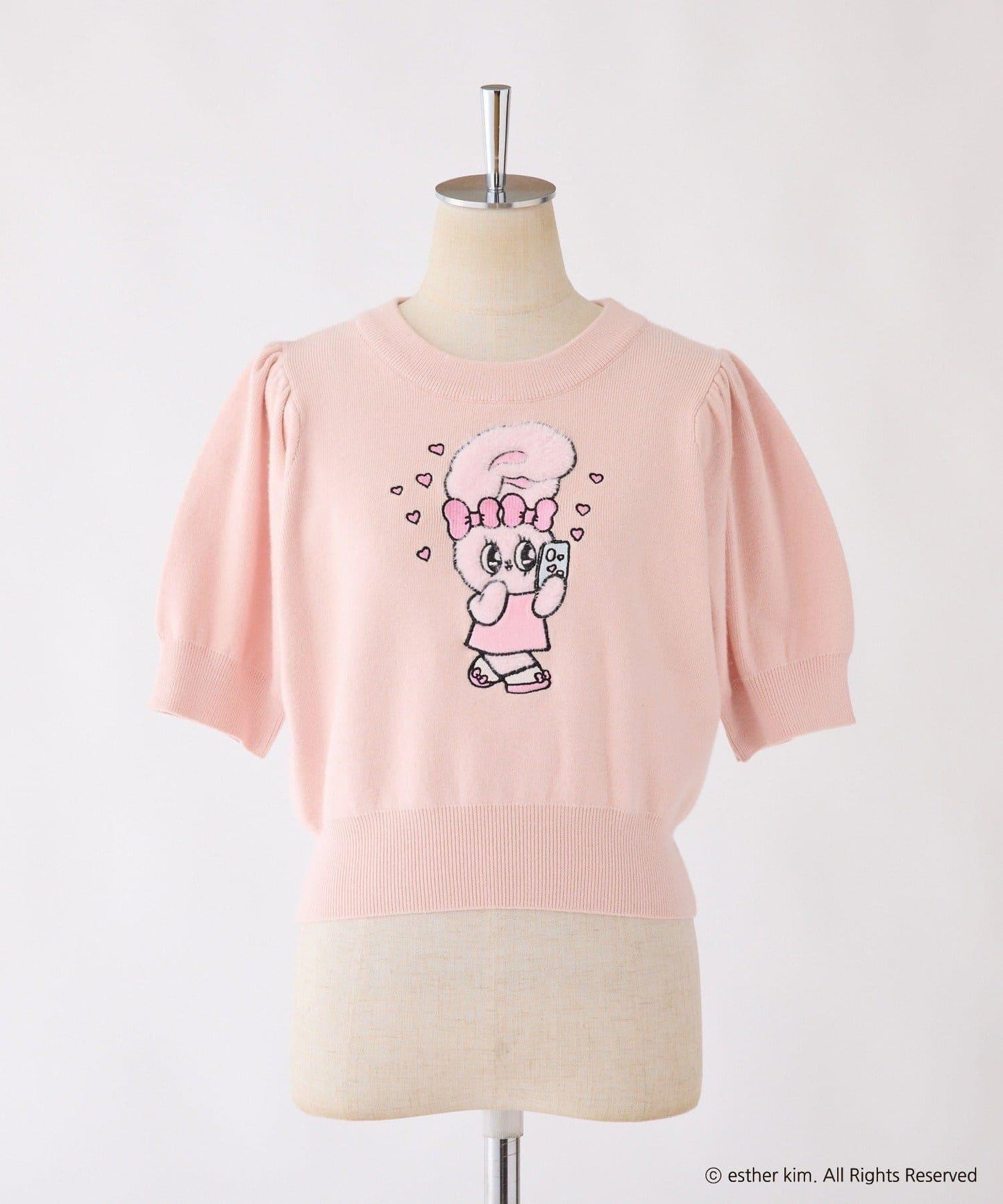 【one after another】西班牙風格短袖針織衫