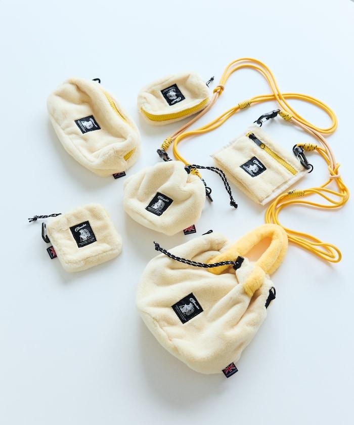 特別款絨毛L型拉鍊錢包