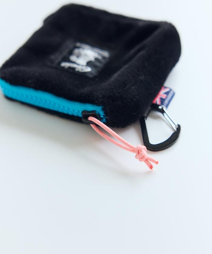 特別款絨毛L型拉鍊錢包