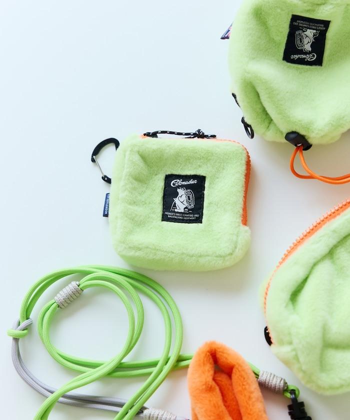 特別款絨毛L型拉鍊錢包