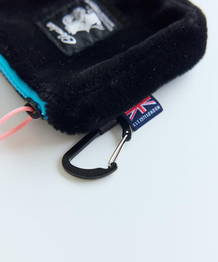 特別款絨毛L型拉鍊錢包