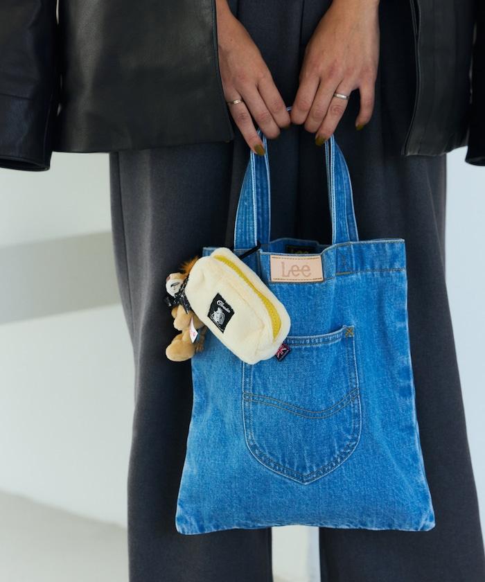 特別款絨毛方形小號收納包