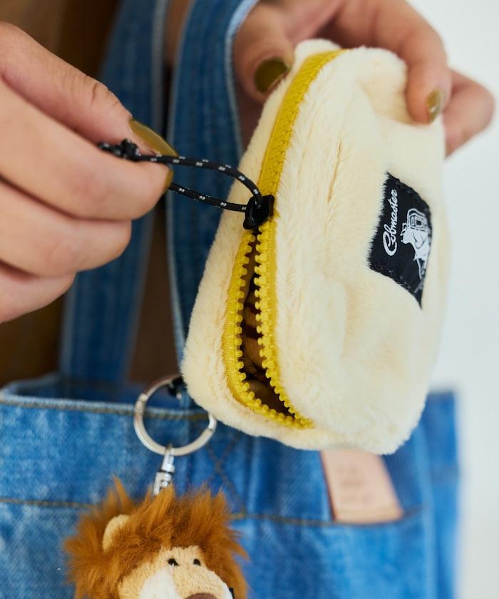 特別款絨毛方形小號收納包