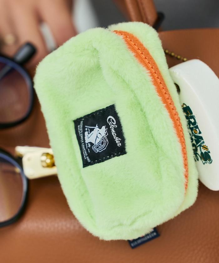 特別款絨毛方形小號收納包