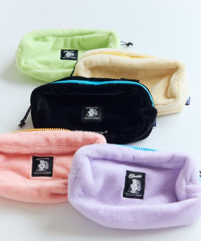 特別款絨毛方形收納包 M