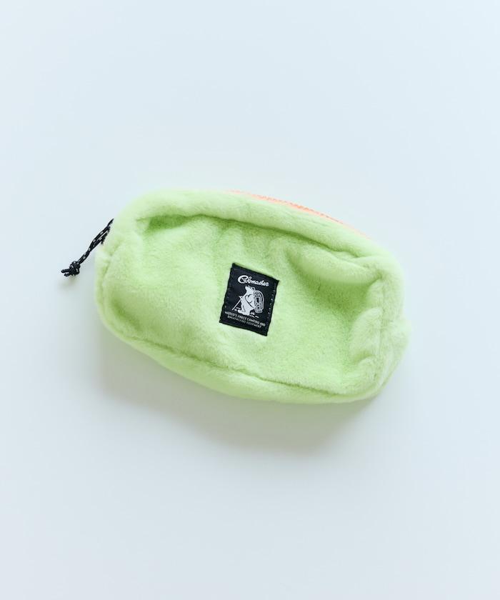 特別款絨毛方形收納包 M