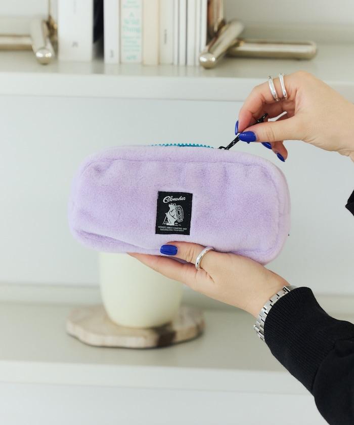 特別款絨毛方形收納包 M