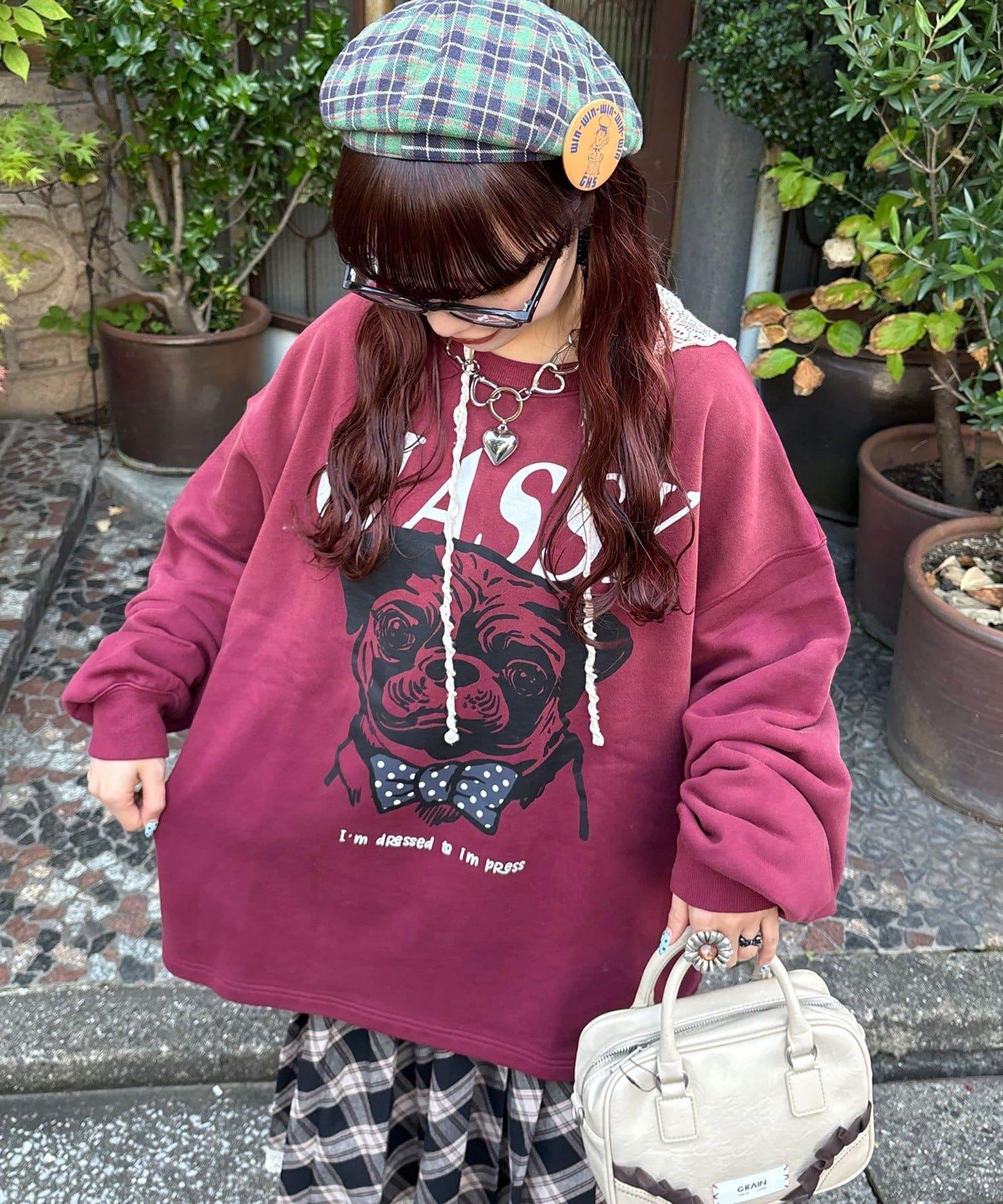 【まるお(@_maruoo0___)企畫】巴哥犬印花衛衣