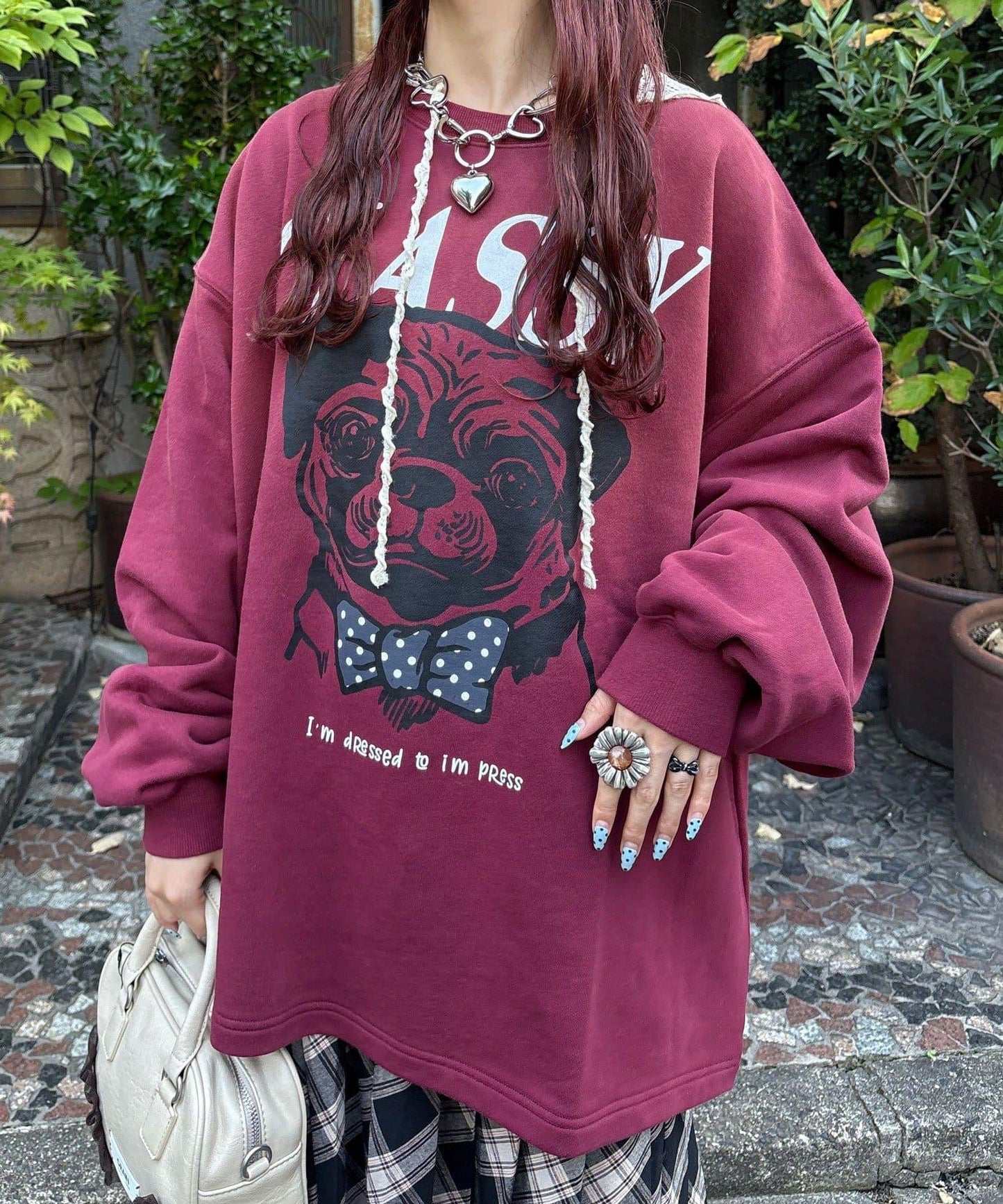 【まるお(@_maruoo0___)企畫】巴哥犬印花衛衣