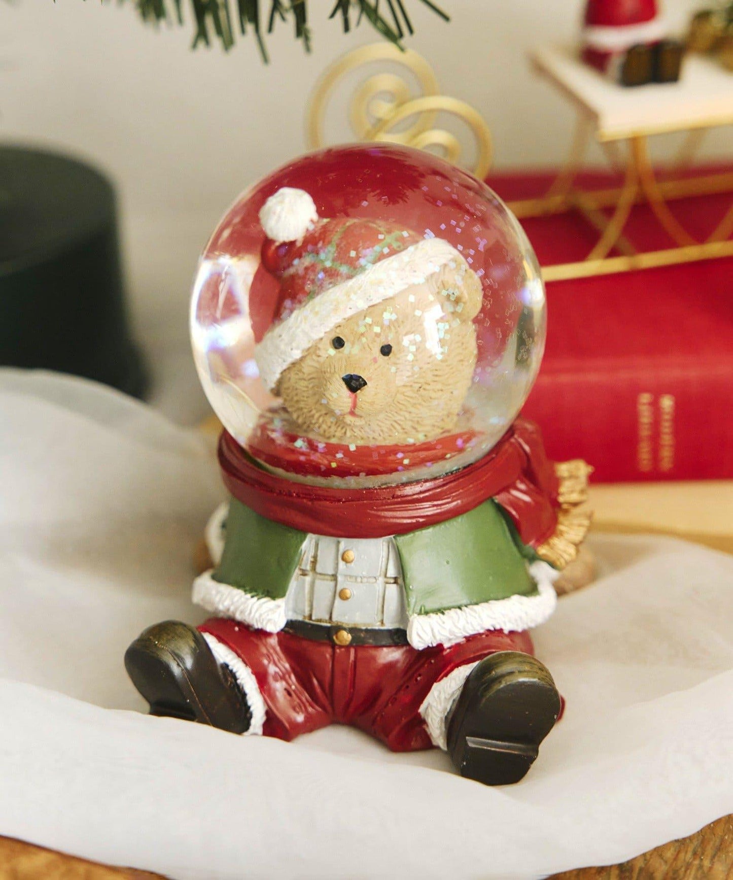 レジンベアスノードーム/クリスマス