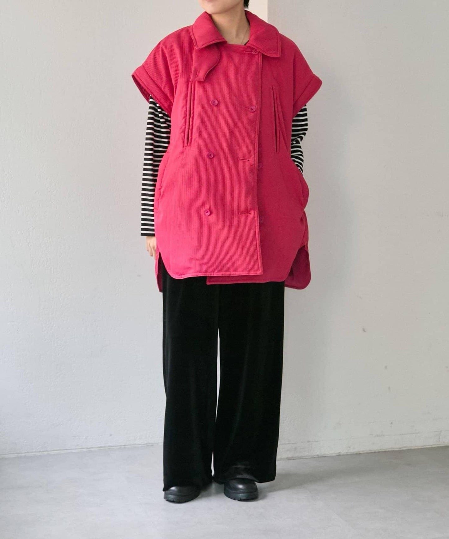 輕量/可拆卸袖子2WAY款式 西川再生羽絨短款【SUM1 STYLE(スミスタイル)】