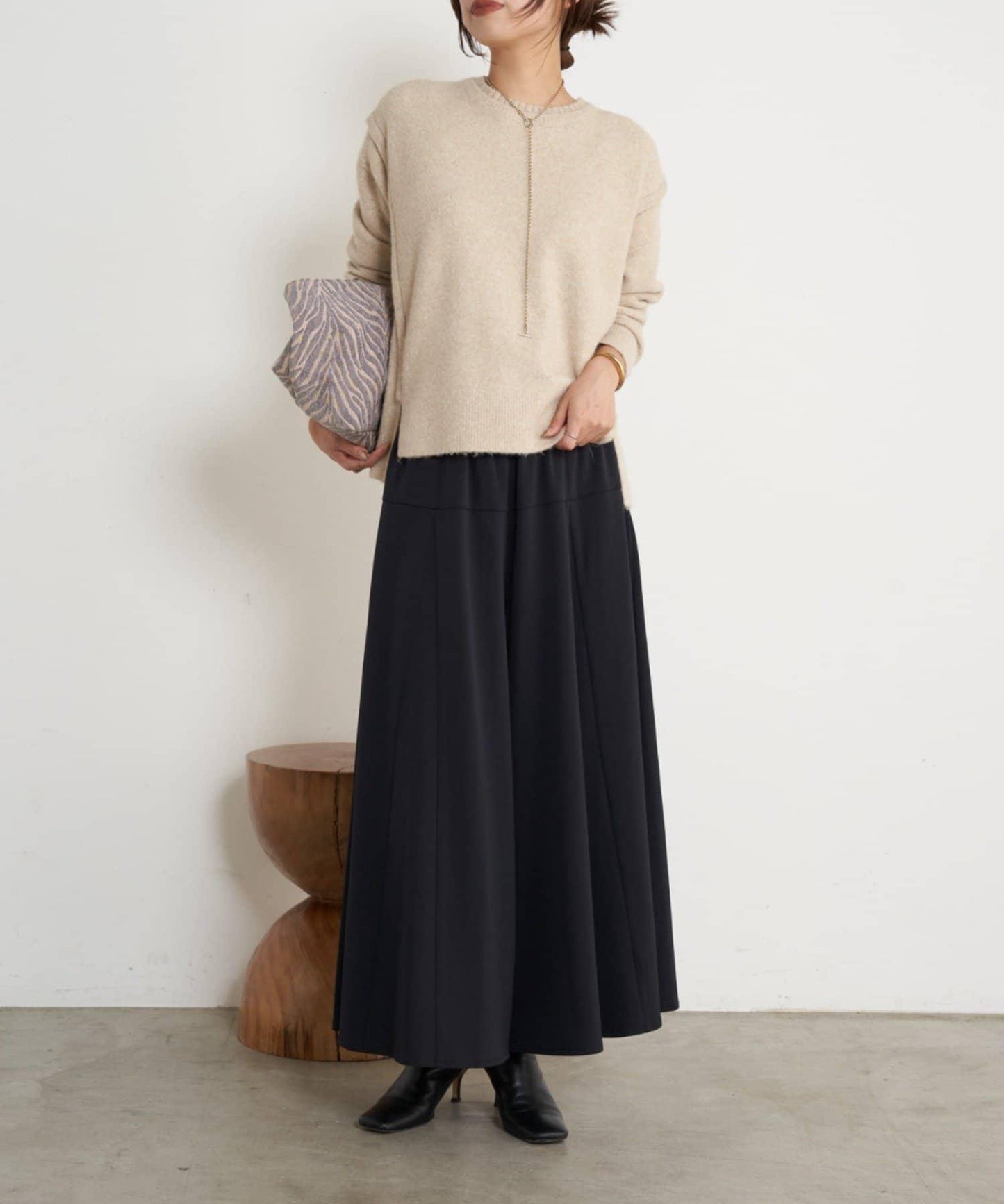 寬鬆不規則針織衫