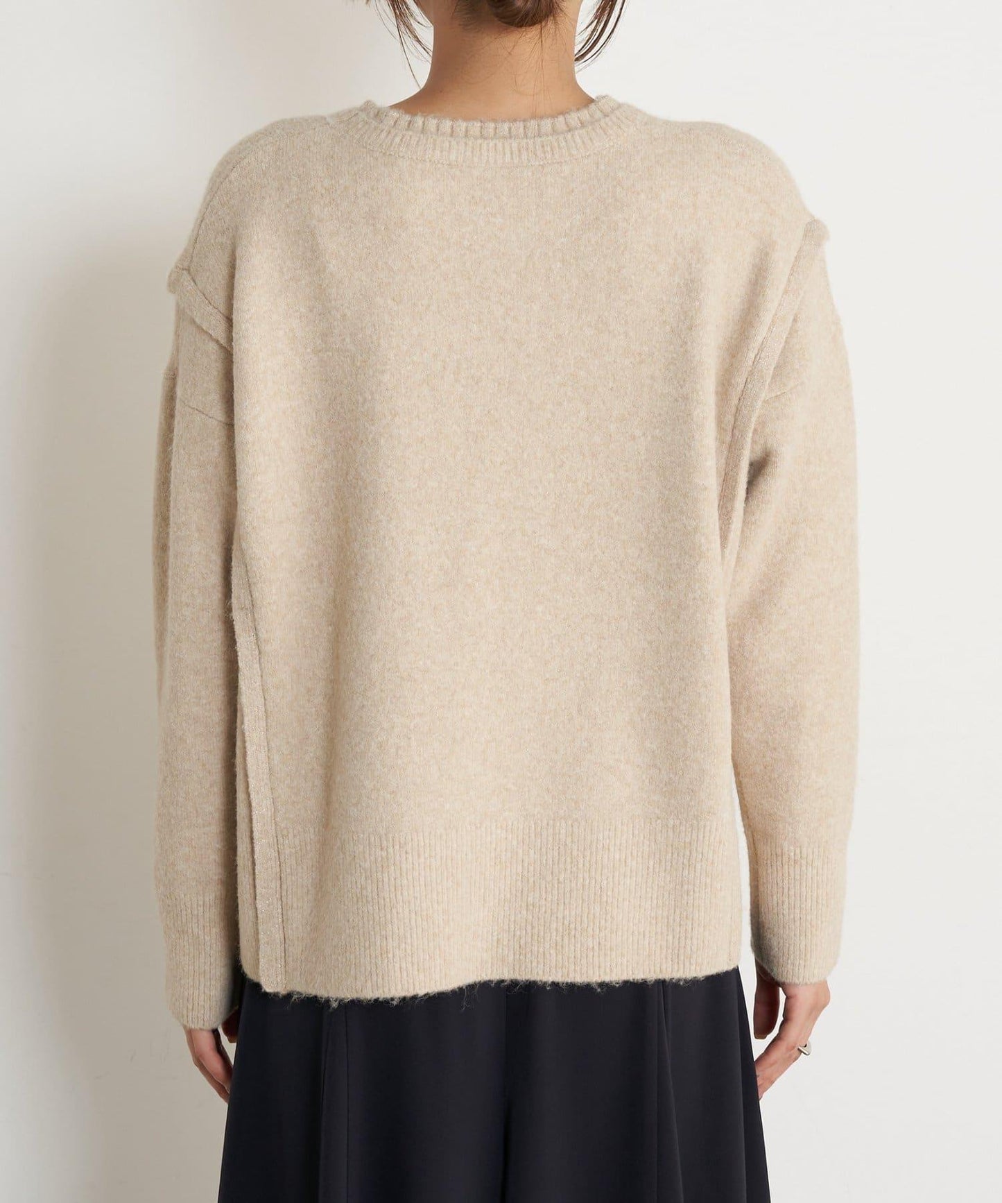 寬鬆不規則針織衫