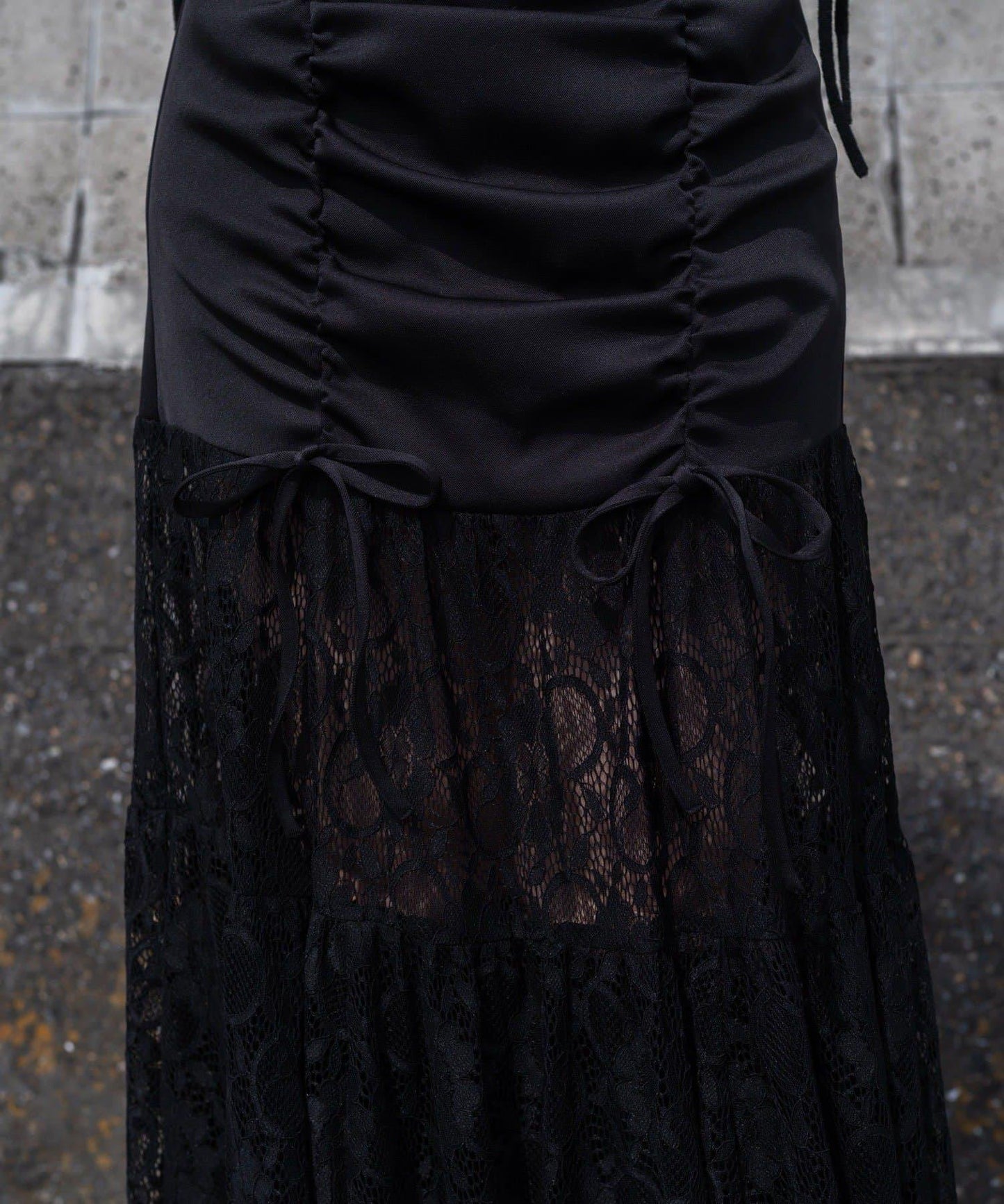 【Mavie..7】【3尺碼可選】蕾絲拼接長裙