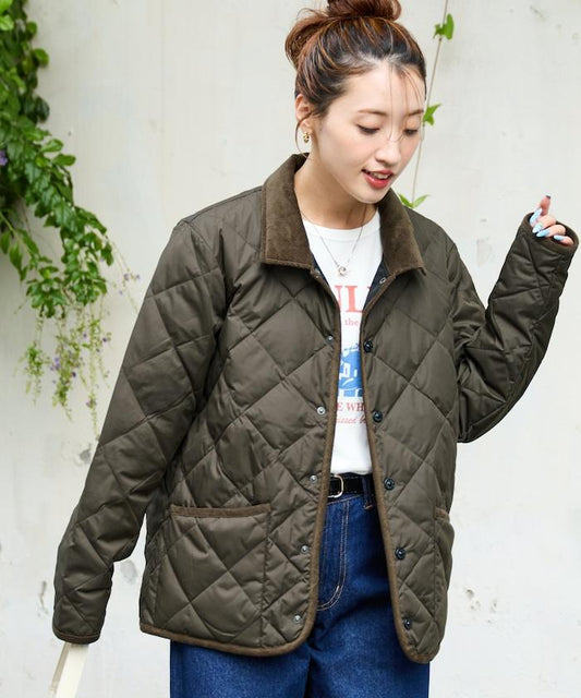 CITY拼接立領羽絨夾克(羽絨服)