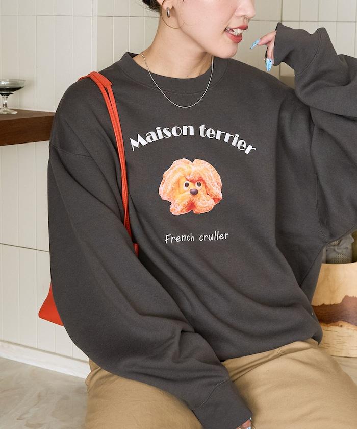 Maison terrier / メゾン・テリア 刺繡印花衛衣