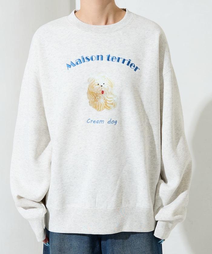Maison terrier / メゾン・テリア 刺繡印花衛衣