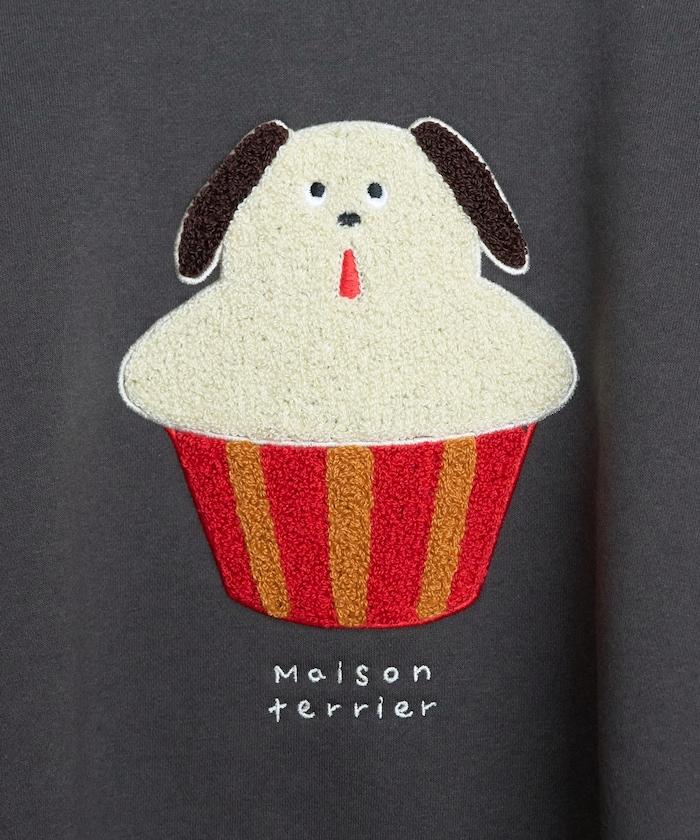 Maison terrier / メゾン・テリア 毛圈繡衛衣