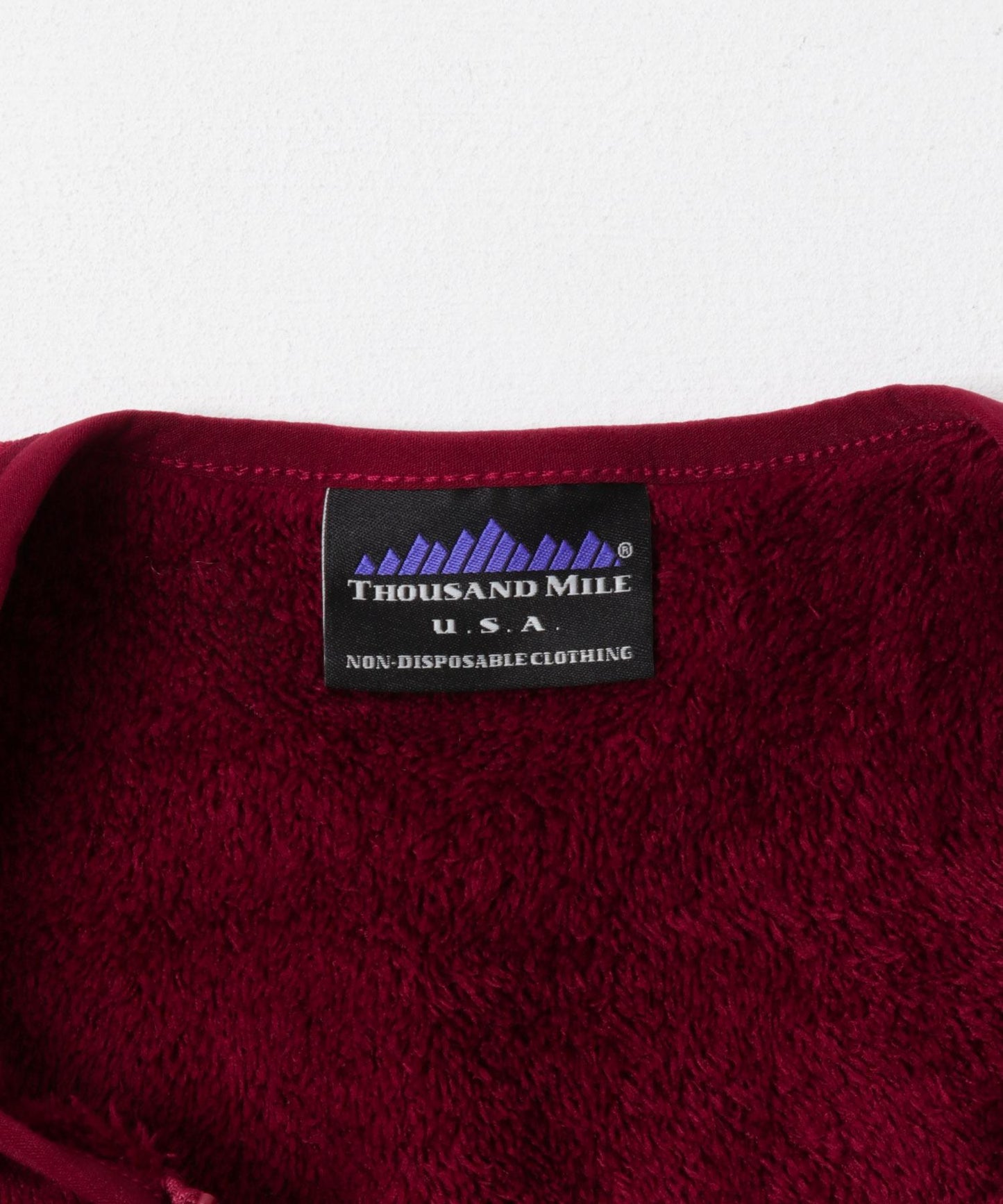 『聯名』THOUSAND MILE×URBAN RESEARCH 針織抓絨拉鍊馬甲