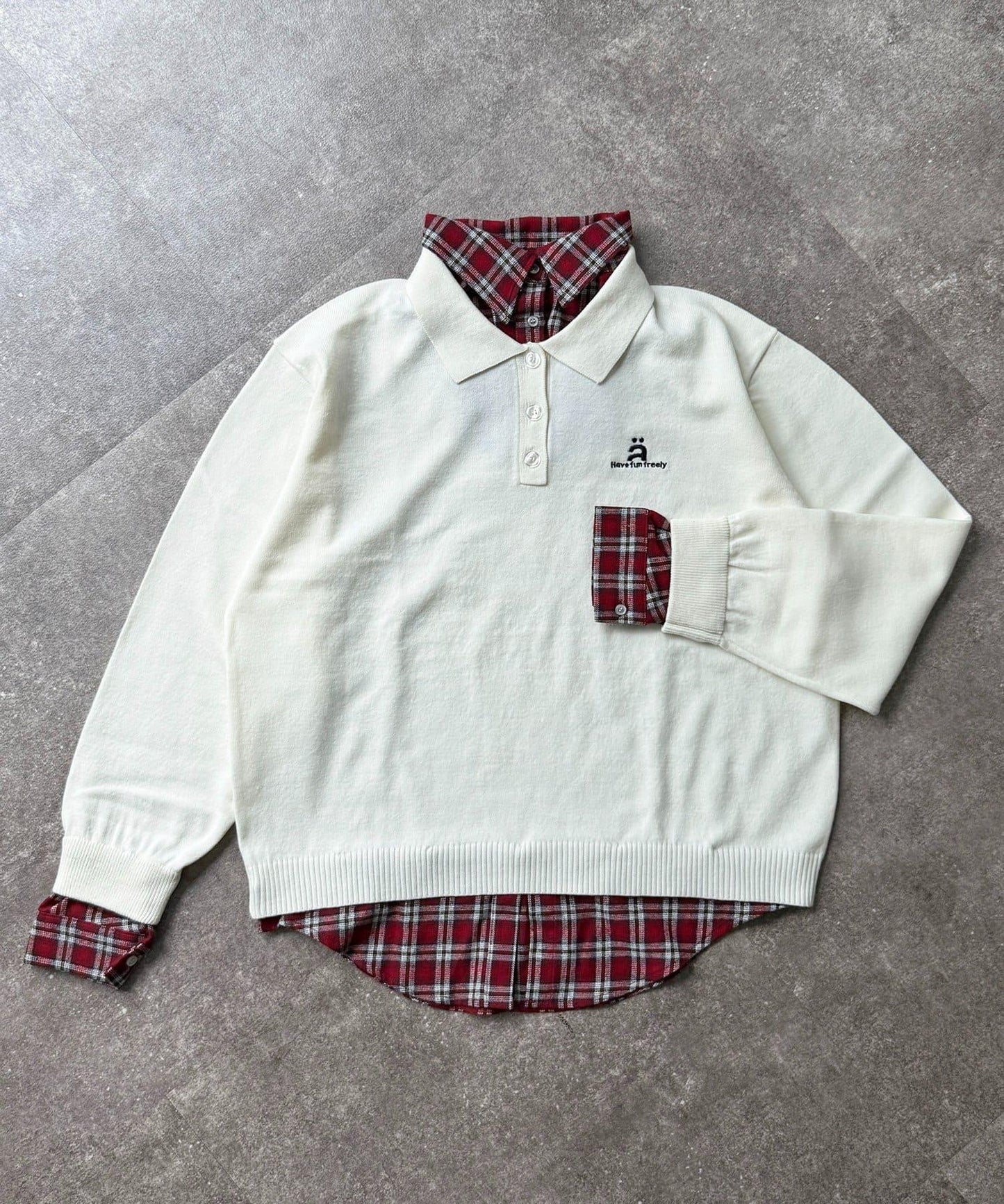 【ASUKA's企畫】假兩件拼接POLO衫