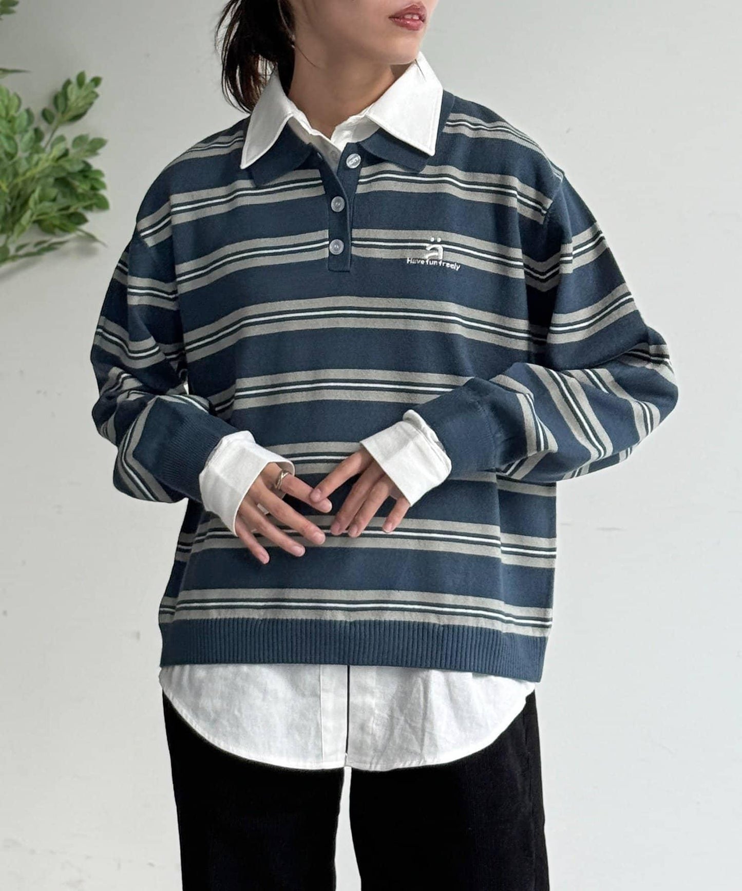 【ASUKA's企畫】假兩件拼接POLO衫