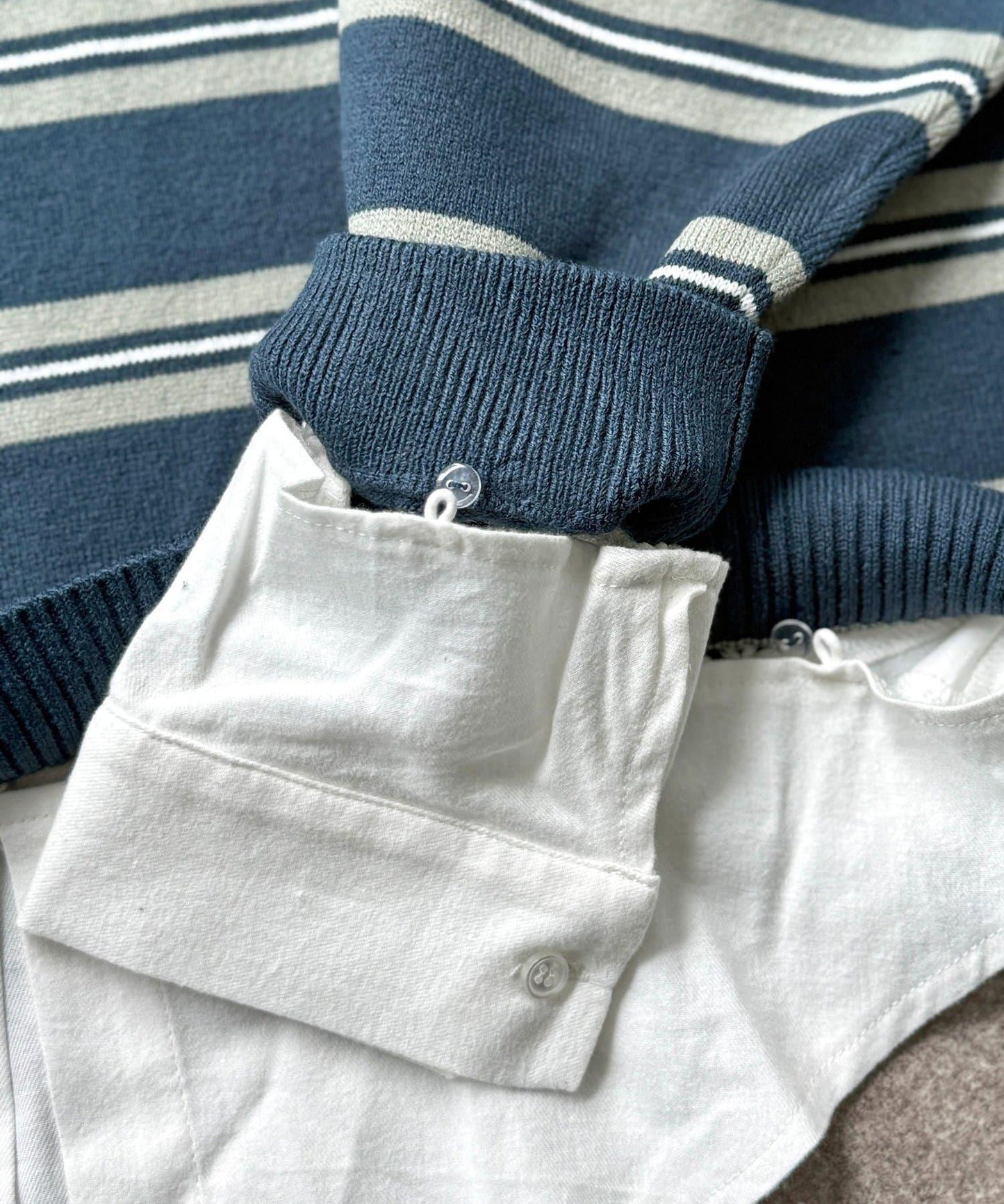 【ASUKA's企畫】假兩件拼接POLO衫