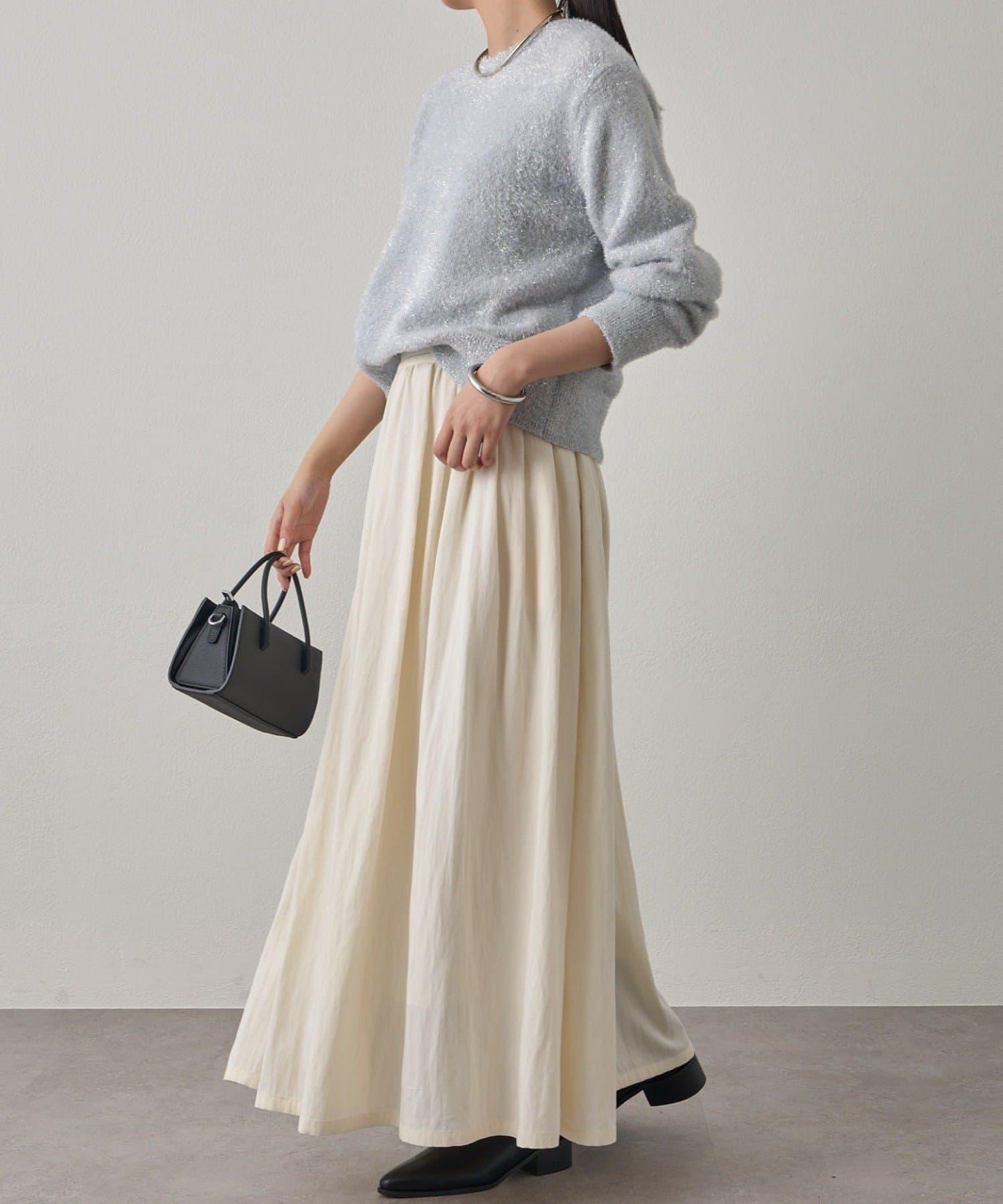 亮片針織套頭衫