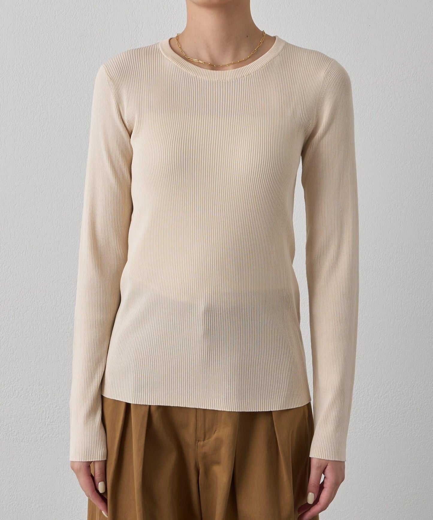 基礎款圓領針織衫