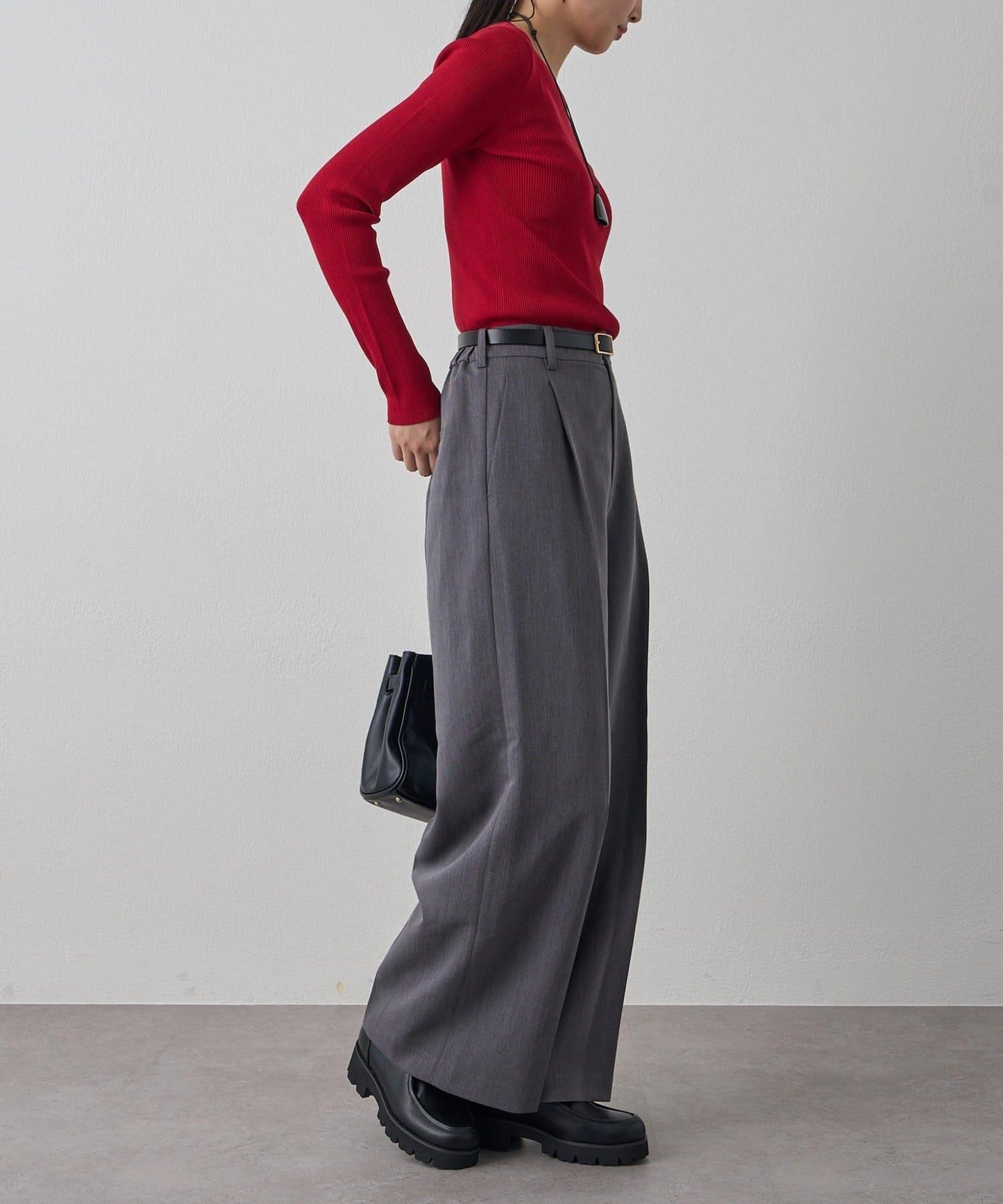 基礎款圓領針織衫