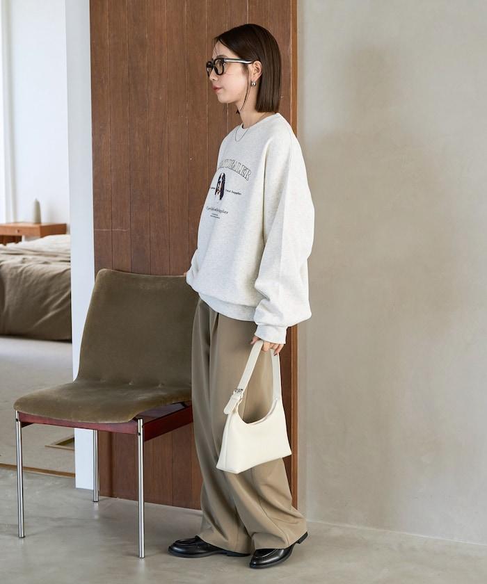 毛圈繡狗狗&貓咪衛衣套頭衫