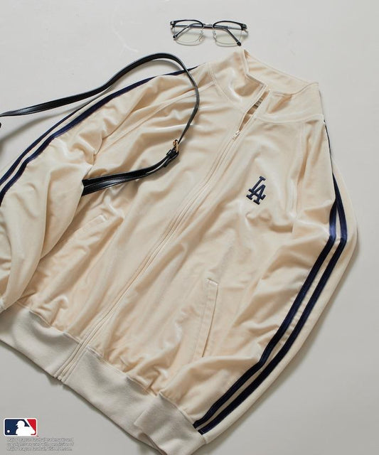 MLB 天鵝絨運動夾克<可搭配套裝>