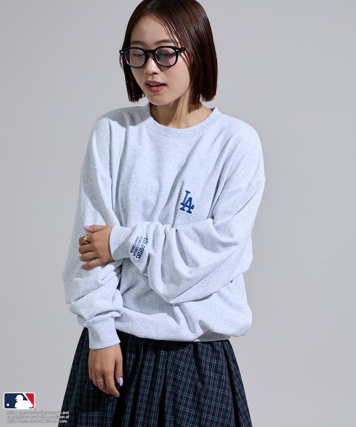 MLB 刺繡圓領衛衣