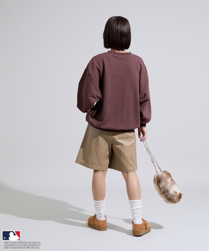 MLB 刺繡圓領衛衣