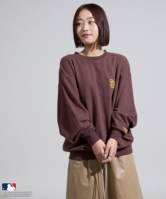 MLB 刺繡圓領衛衣