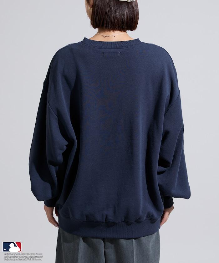 MLB 刺繡圓領衛衣