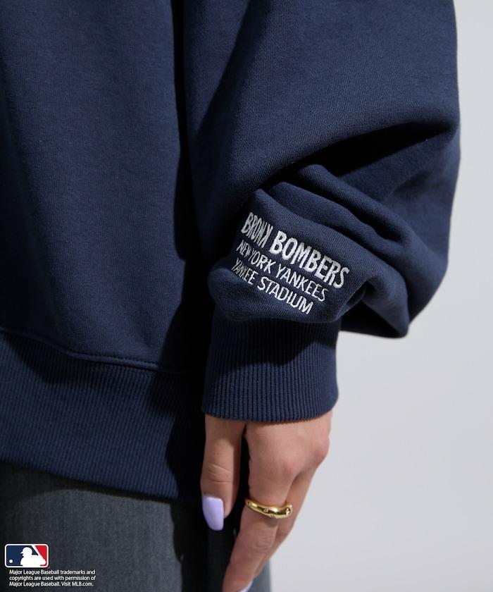 MLB 刺繡圓領衛衣