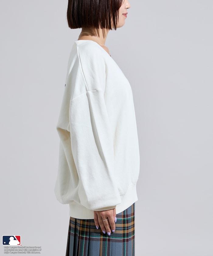 MLB V領背部標誌衛衣