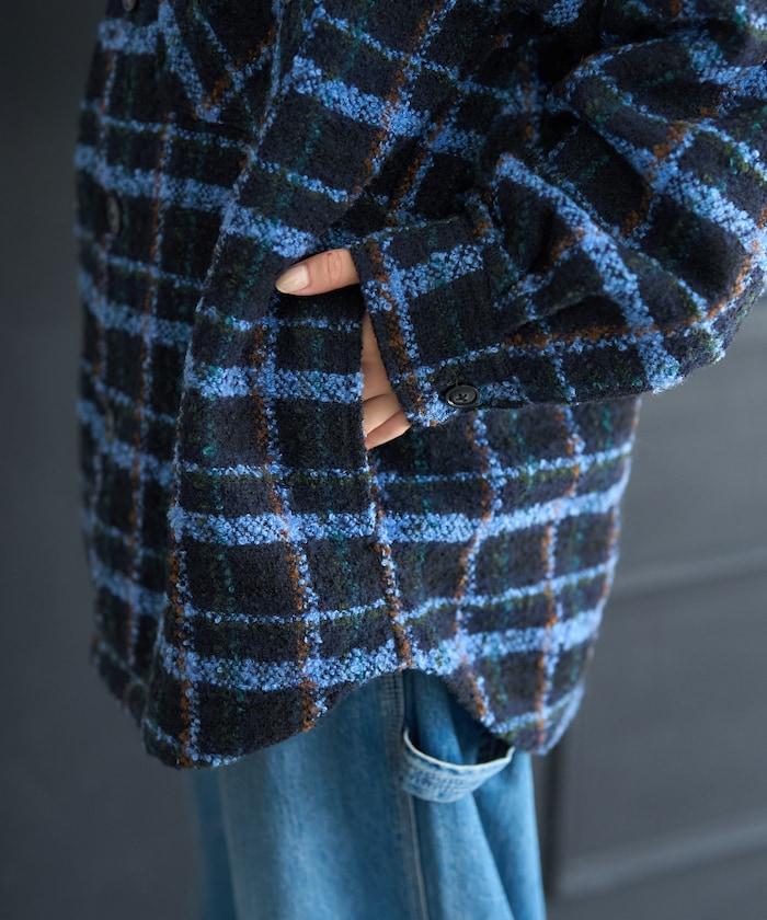 CPO格紋襯衫夾克