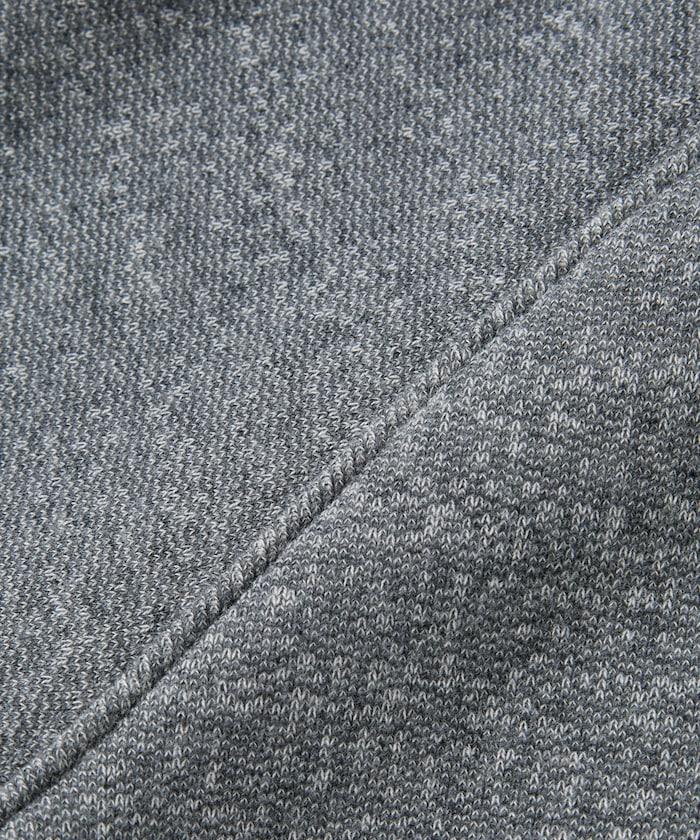 COMFORT HEATHER 復古風格內刷毛插肩圓領衛衣