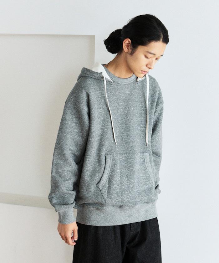 COMFORT HEATHER 復古風格加絨連帽衛衣