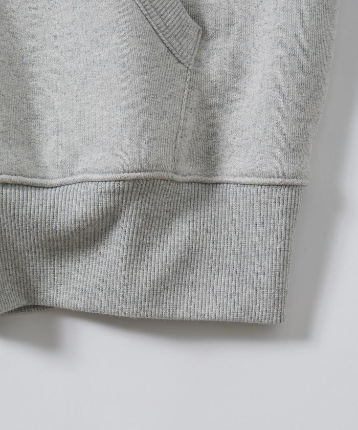 COMFORT HEATHER 復古風格 內刷毛 拉鍊連帽衛衣