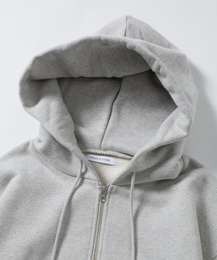 COMFORT HEATHER 復古風格 內刷毛 拉鍊連帽衛衣